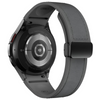 Plurimi Echtes Leder und Silikon Galaxy Armband