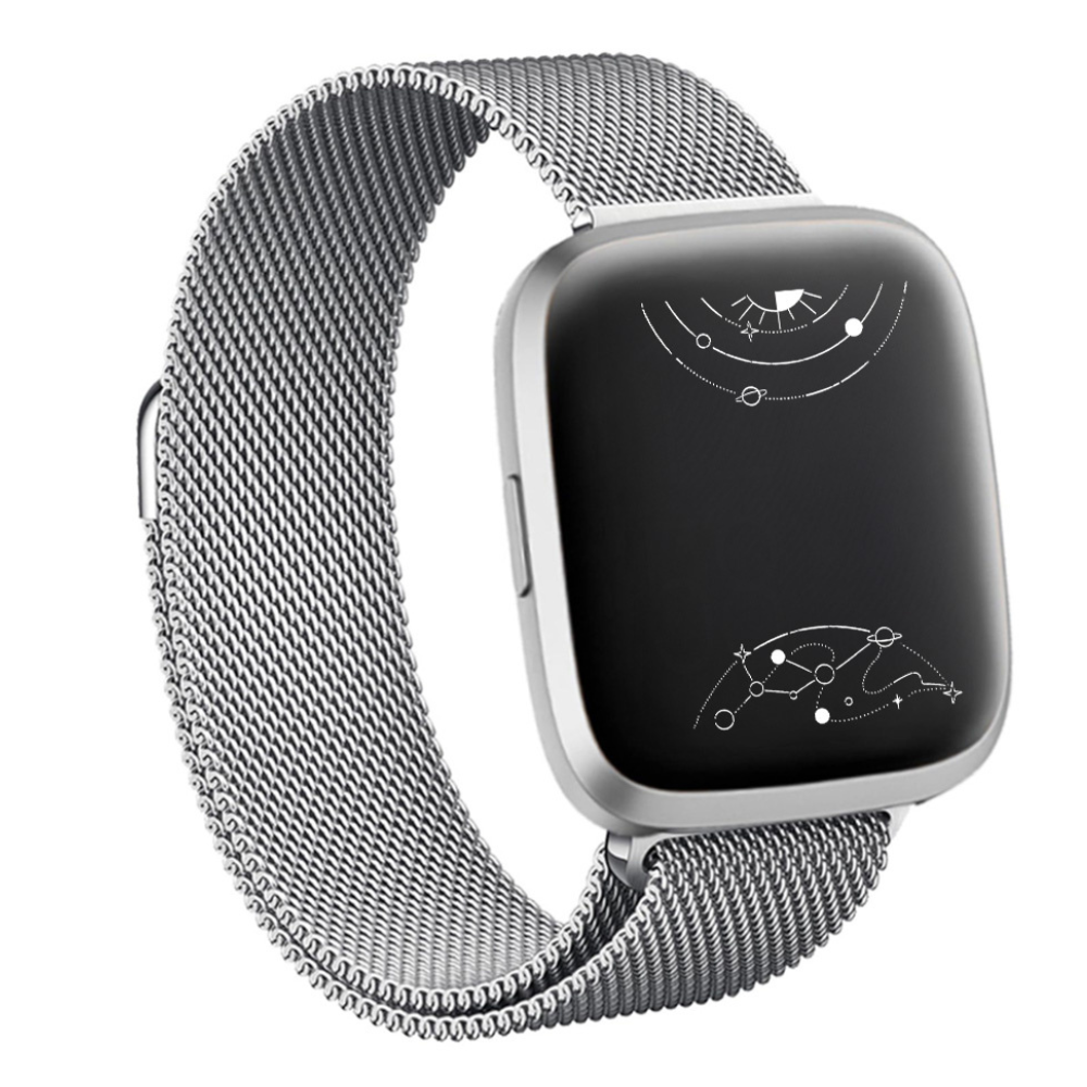 Inlux Edelstahl Armband für Fitbit Versa