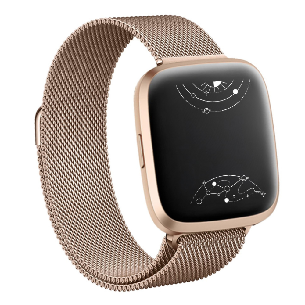 Inlux Edelstahl Armband für Fitbit Versa