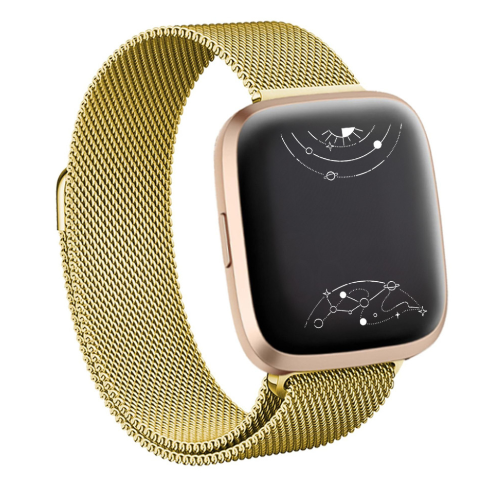 Inlux Edelstahl Armband für Fitbit Versa