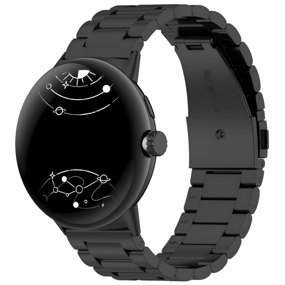 Piscis Edelstahl-Schnallen Armband für Google Pixel Watch