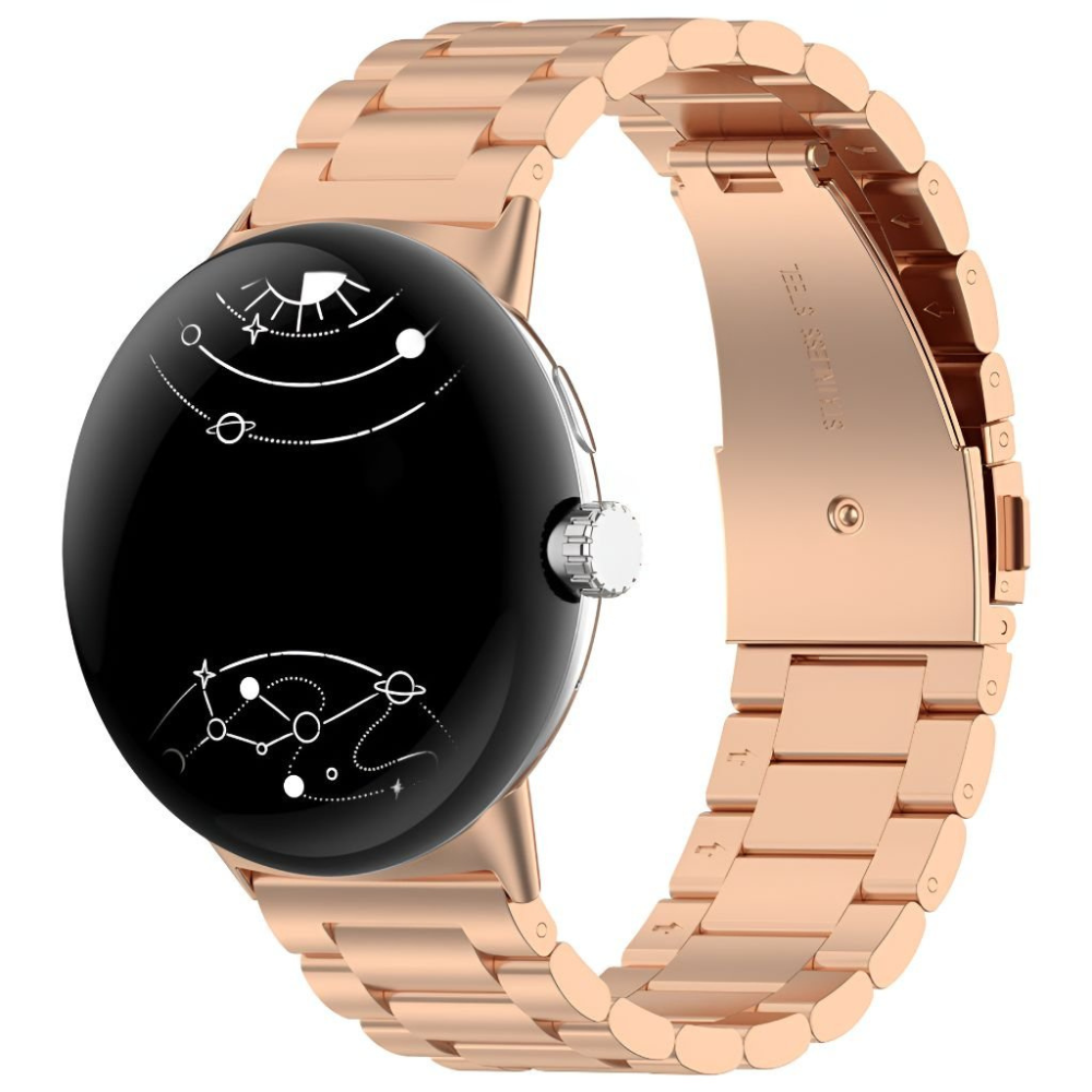 Piscis Edelstahl-Schnallen Armband für Google Pixel Watch
