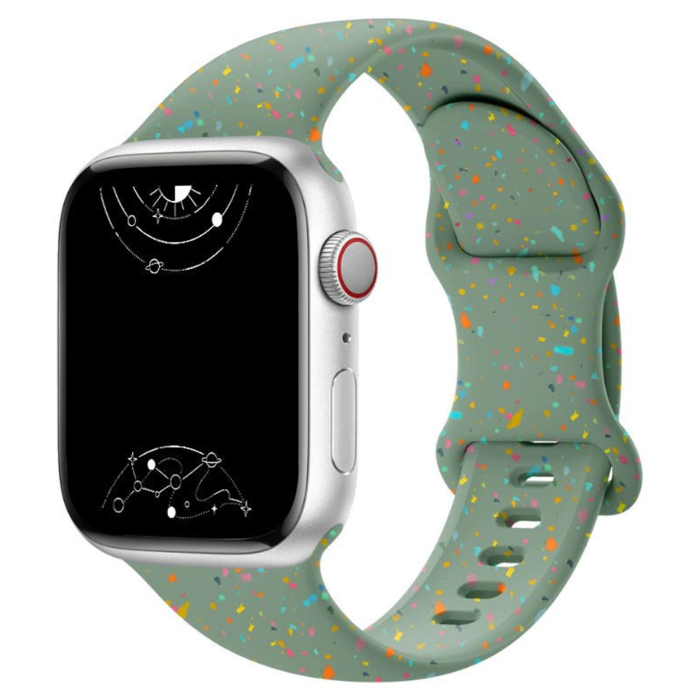 Picea Gedrucktes Sport Armband aus Silikon