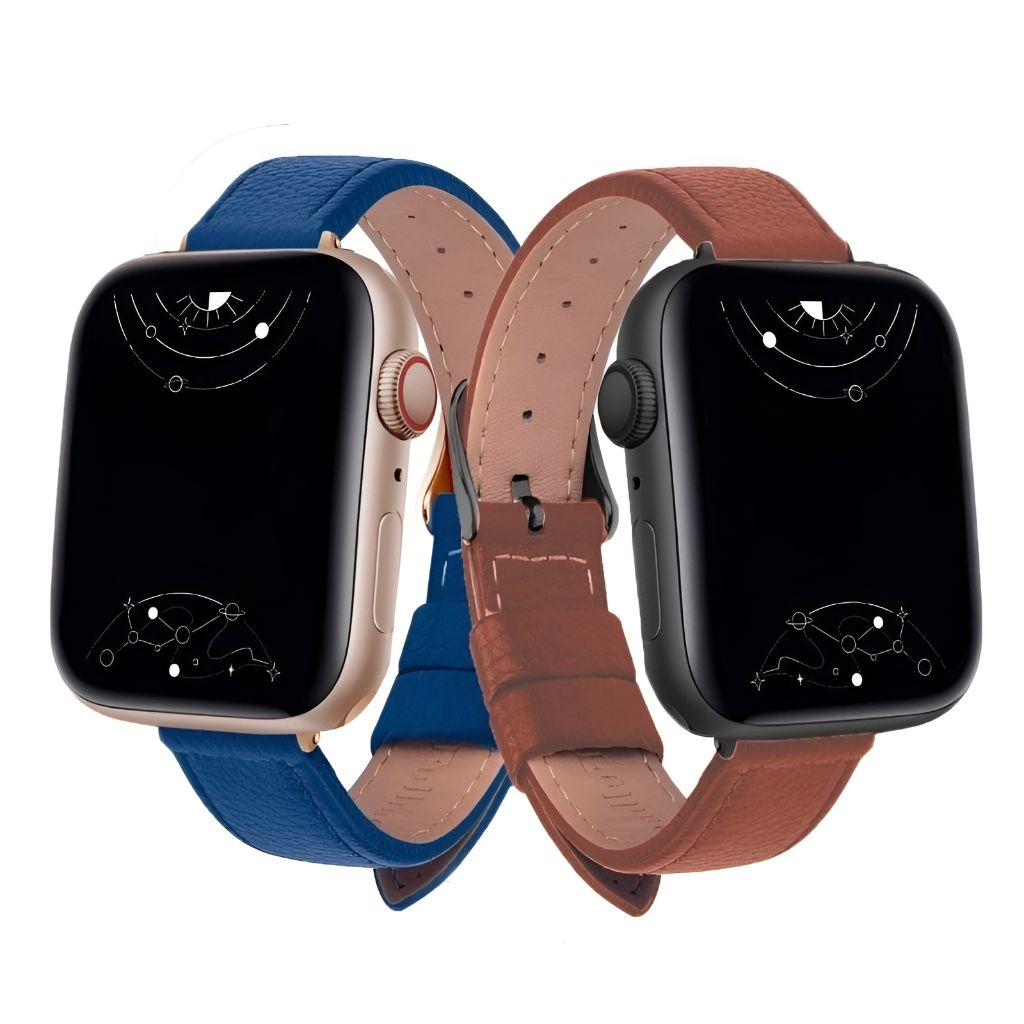 Aurum Schlankes echtes Lederarmband