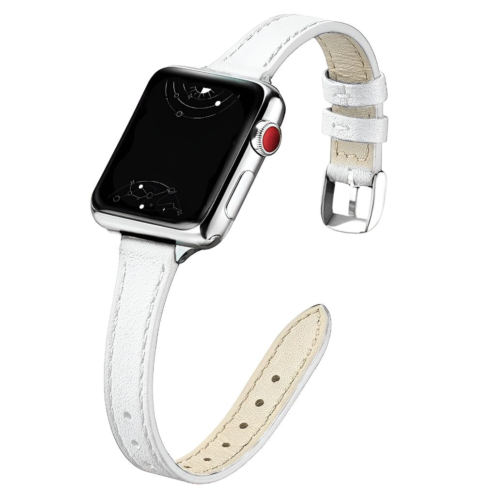 Aurum Schlankes echtes Lederarmband