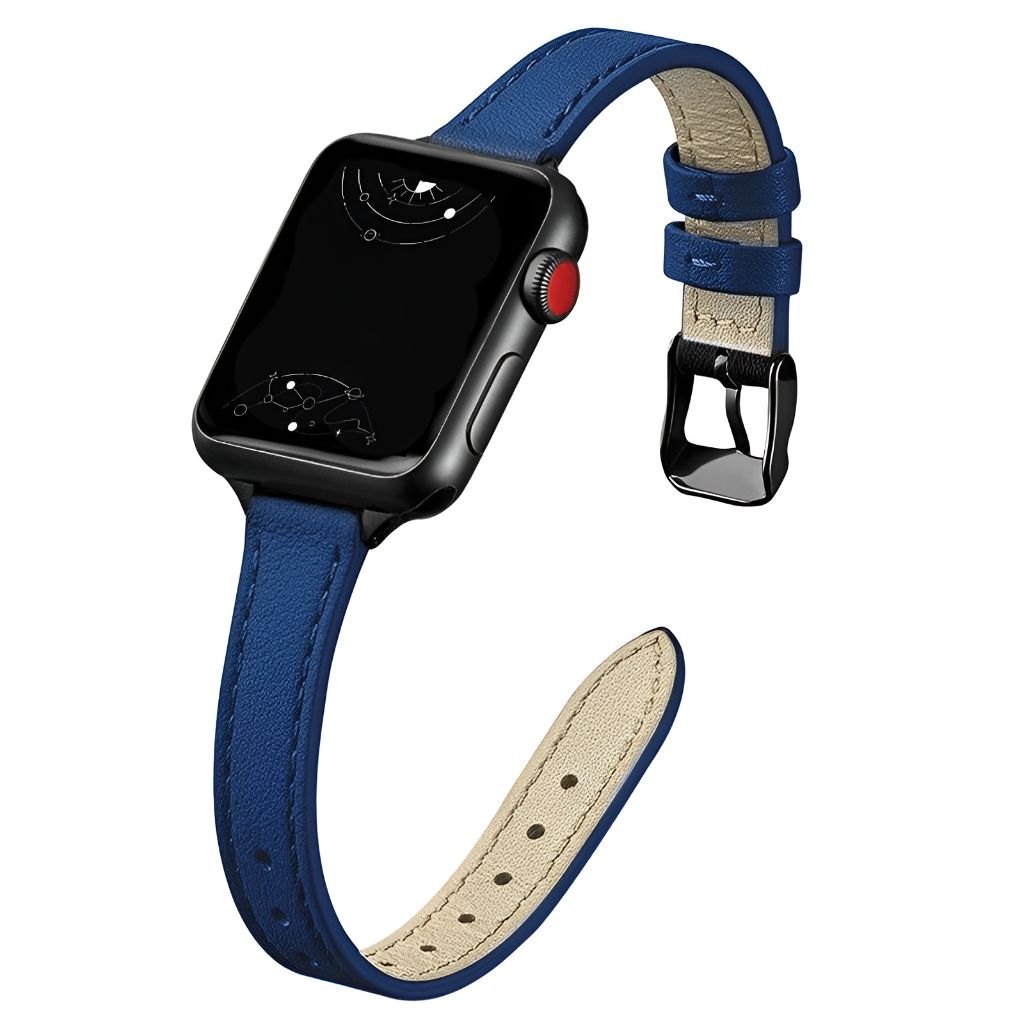 Aurum Schlankes echtes Lederarmband