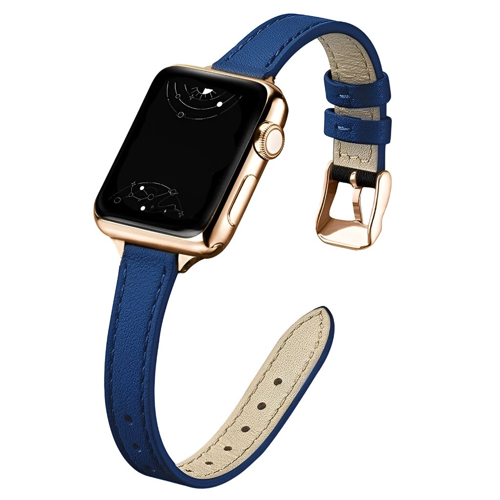 Aurum Schlankes echtes Lederarmband