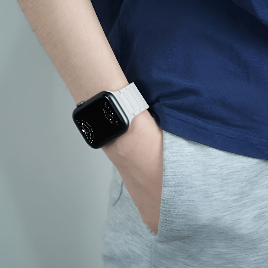Avoco Magnetisches Silikon Armband