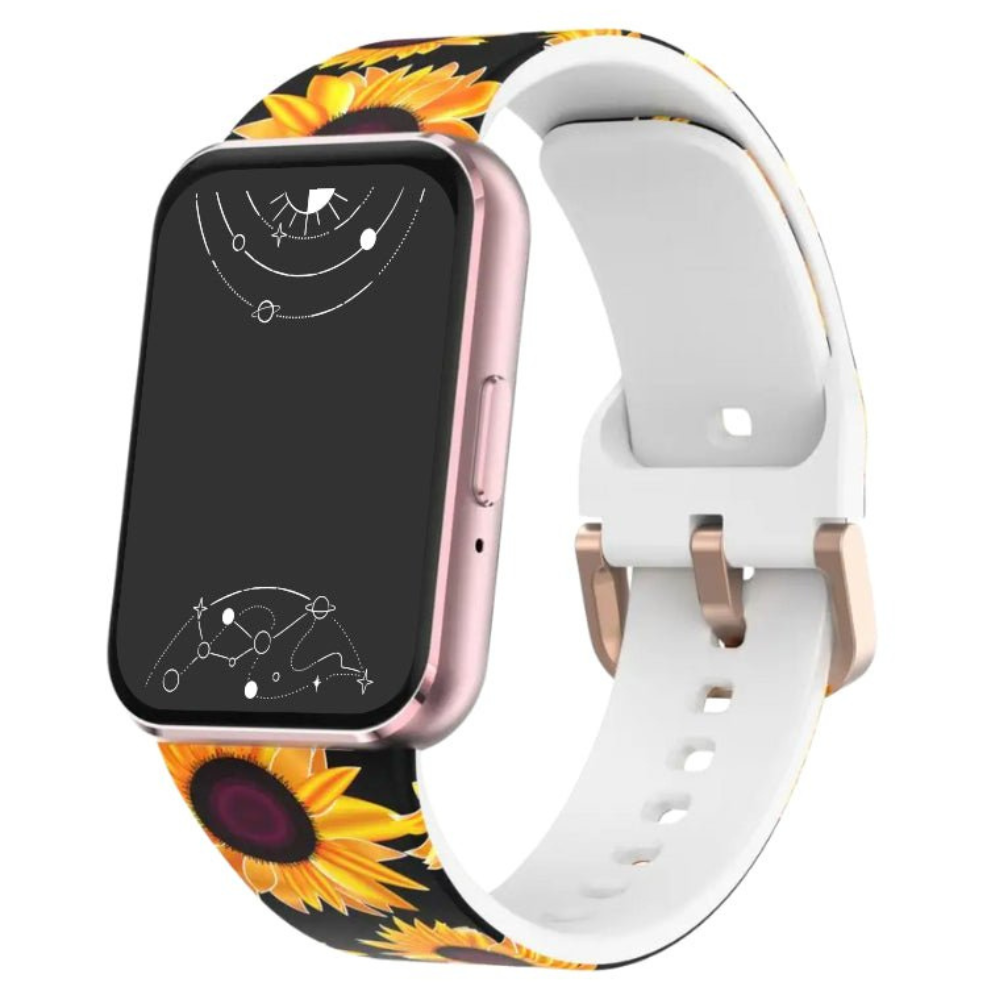 Offero Bedrucktes Silikon Armband Für Galaxy Watch Fit3