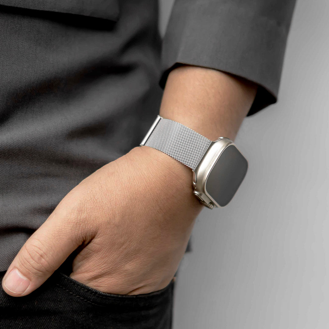 Gelu Magnetisches Milanese-Schleifen Armband