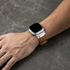 Ferronix Echtes Leder Metallarmband
