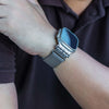 Beatus Magnetisch Milanaise Stahl Armband