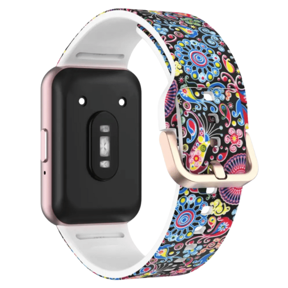 Offero Bedrucktes Silikon Armband Für Galaxy Watch Fit3