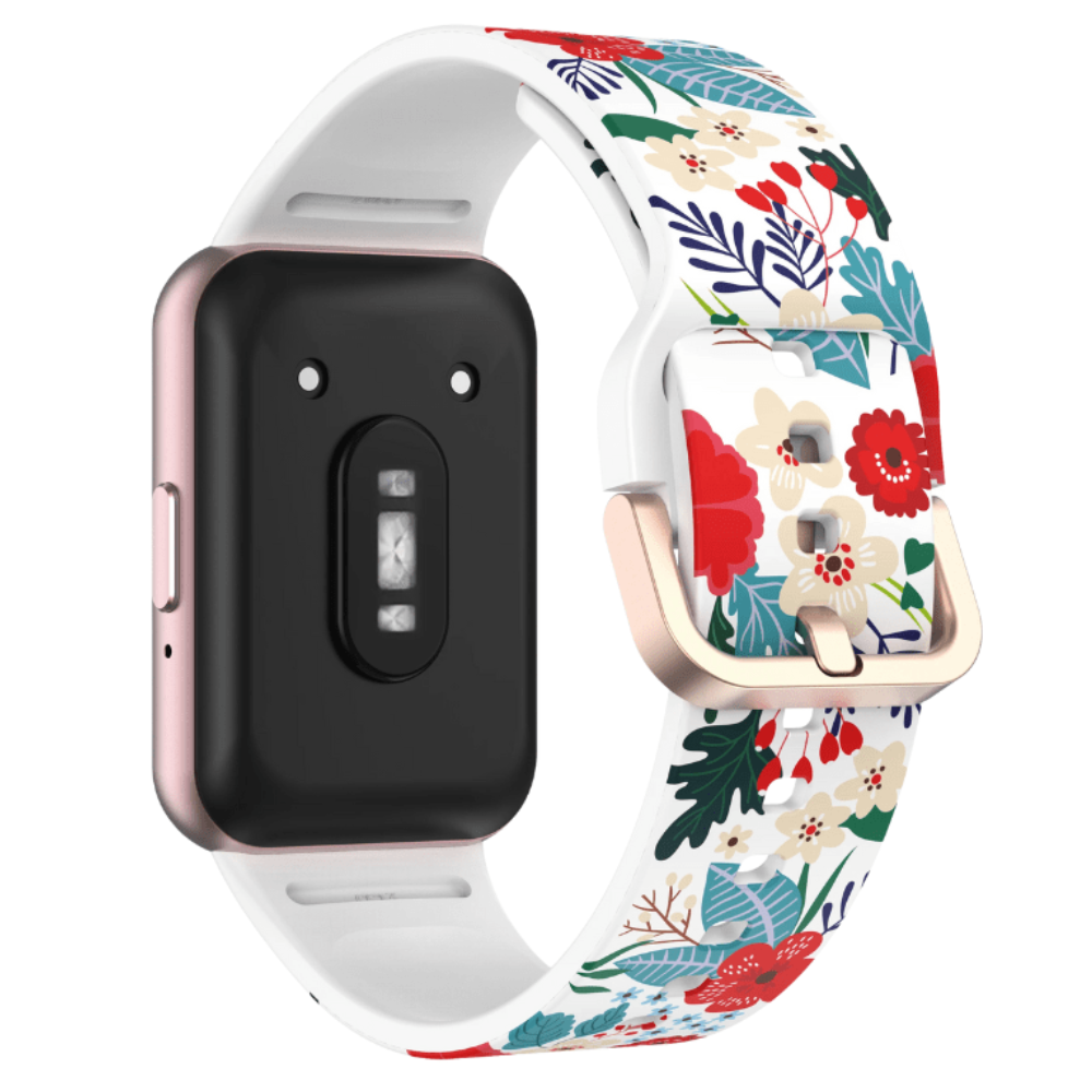 Offero Bedrucktes Silikon Armband Für Galaxy Watch Fit3