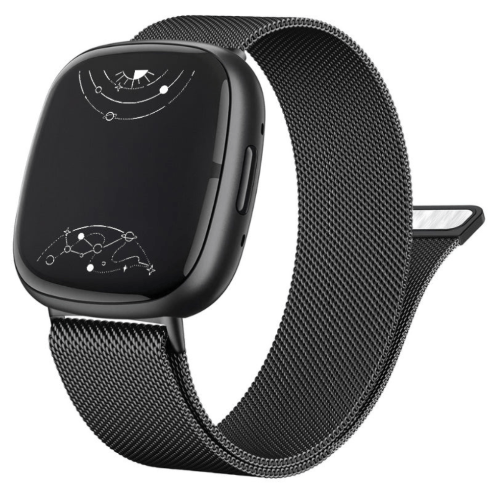 Monstro Milanese Stahl Armband für Fitbit Serie