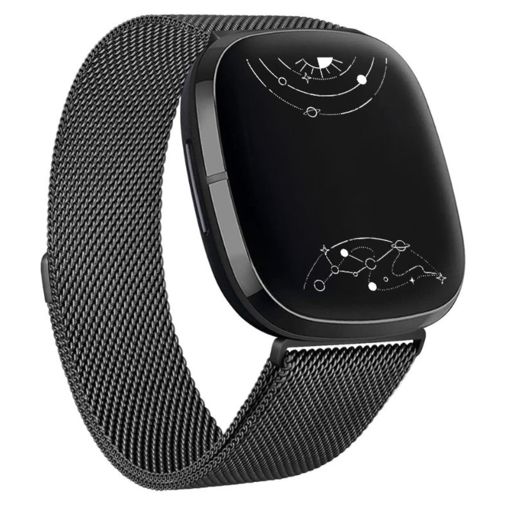 Monstro Milanese Stahl Armband für Fitbit Serie
