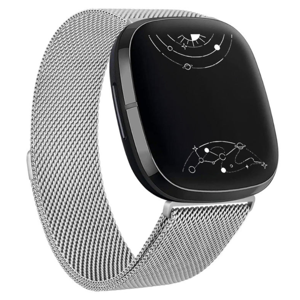 Monstro Milanese Stahl Armband für Fitbit Serie