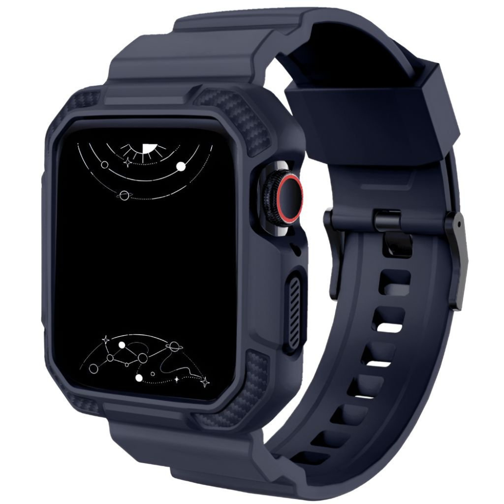 Primus Robustes Silikon Armband + Gehäuse