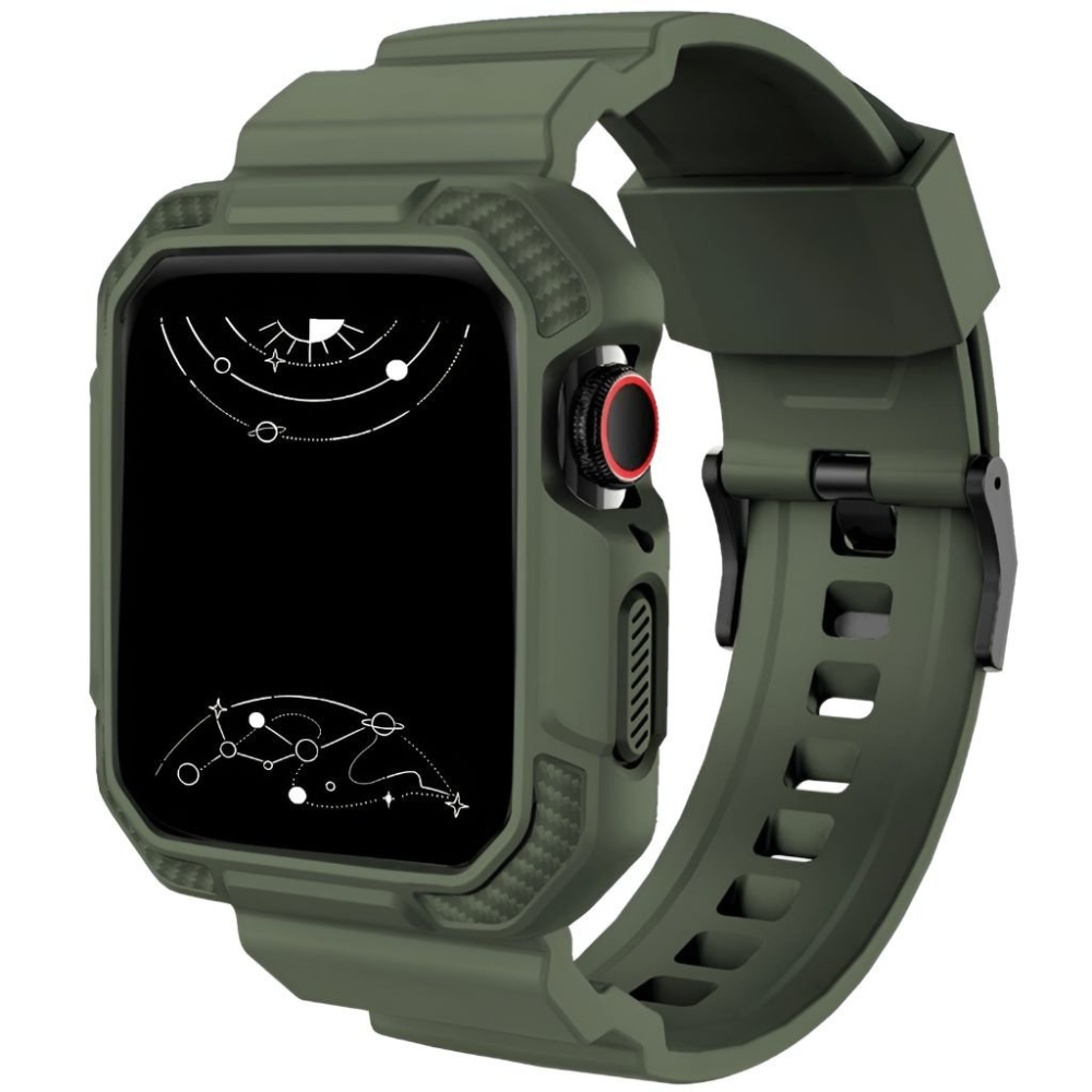 Primus Robustes Silikon Armband + Gehäuse