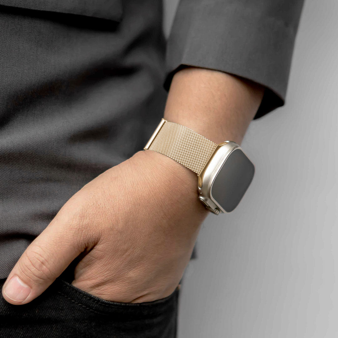 Gelu Magnetisches Milanese-Schleifen Armband