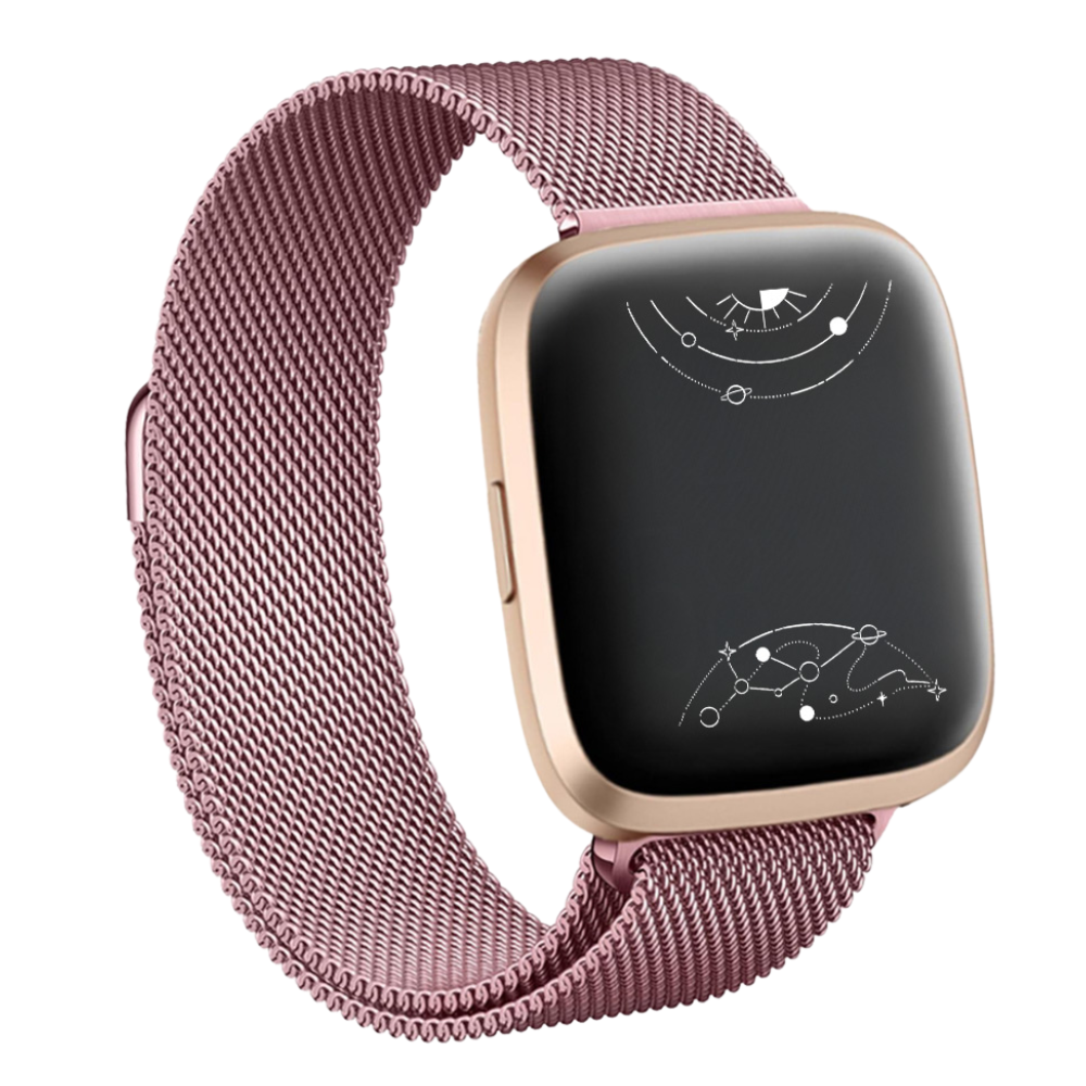 Inlux Edelstahl Armband für Fitbit Versa