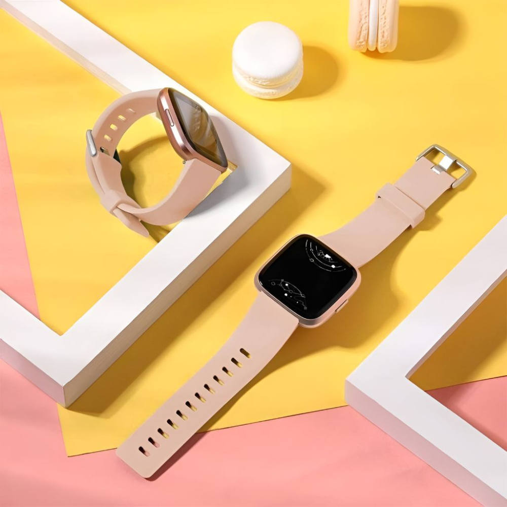 Novum Sport-Silikon Fitbit Versa Armband