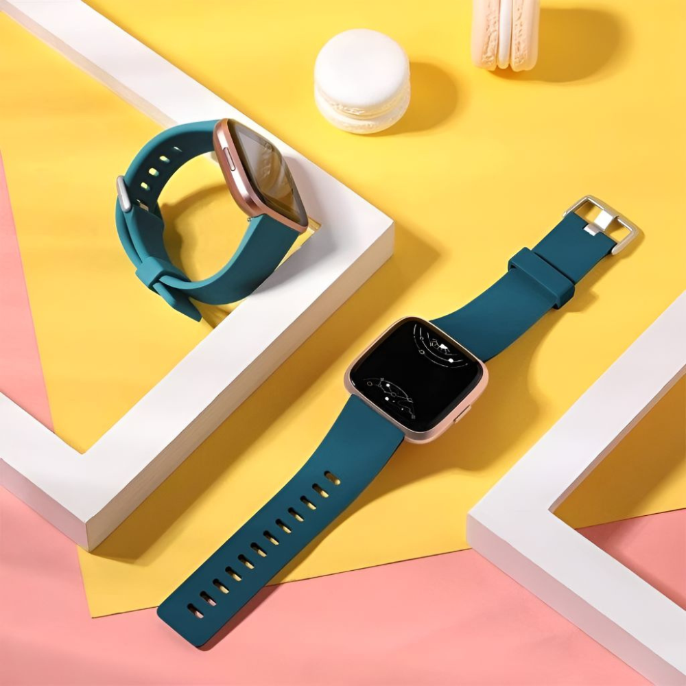Novum Sport-Silikon Fitbit Versa Armband