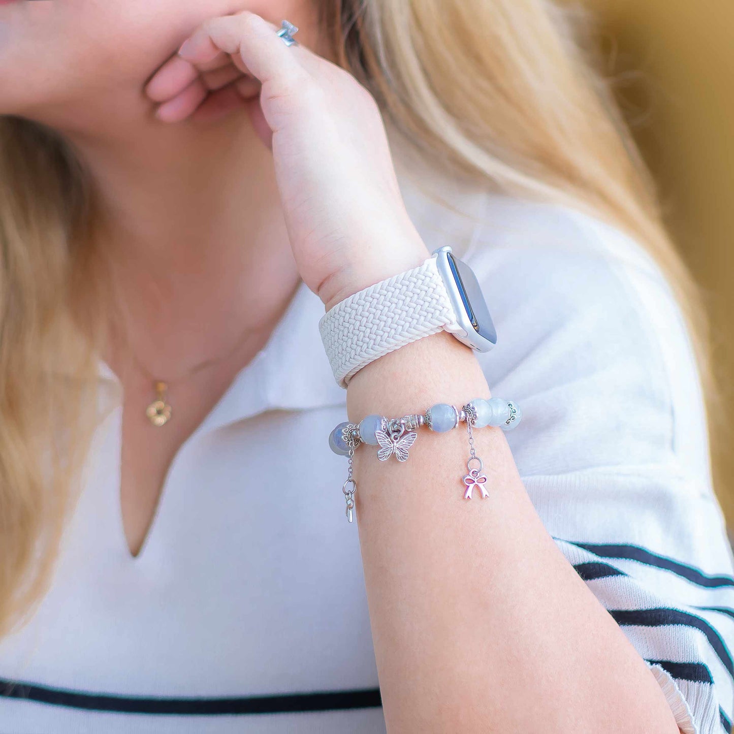 Arceo Geflochtenes Schlaufenarmband
