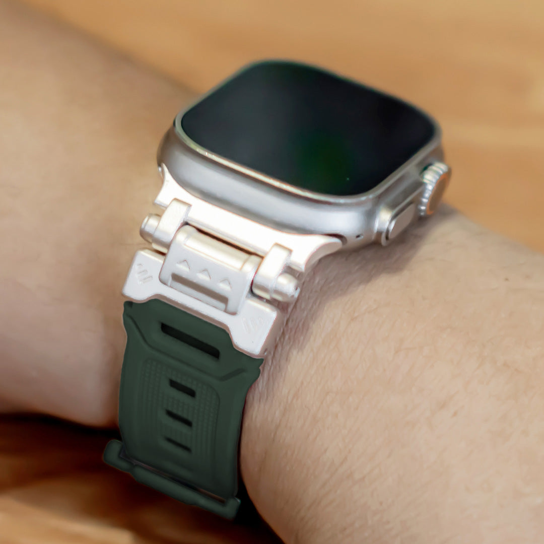 Venio Silikon Robust Metall-Armband