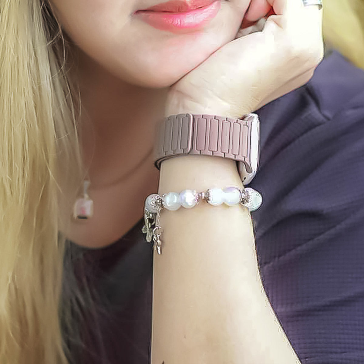 Avoco Magnetisches Silikon Armband