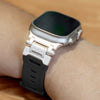 Venio Silikon Robust Metall-Armband