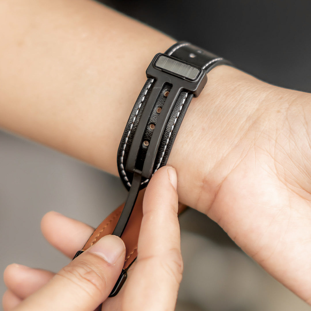 Diva Magnetisches Leder Armband