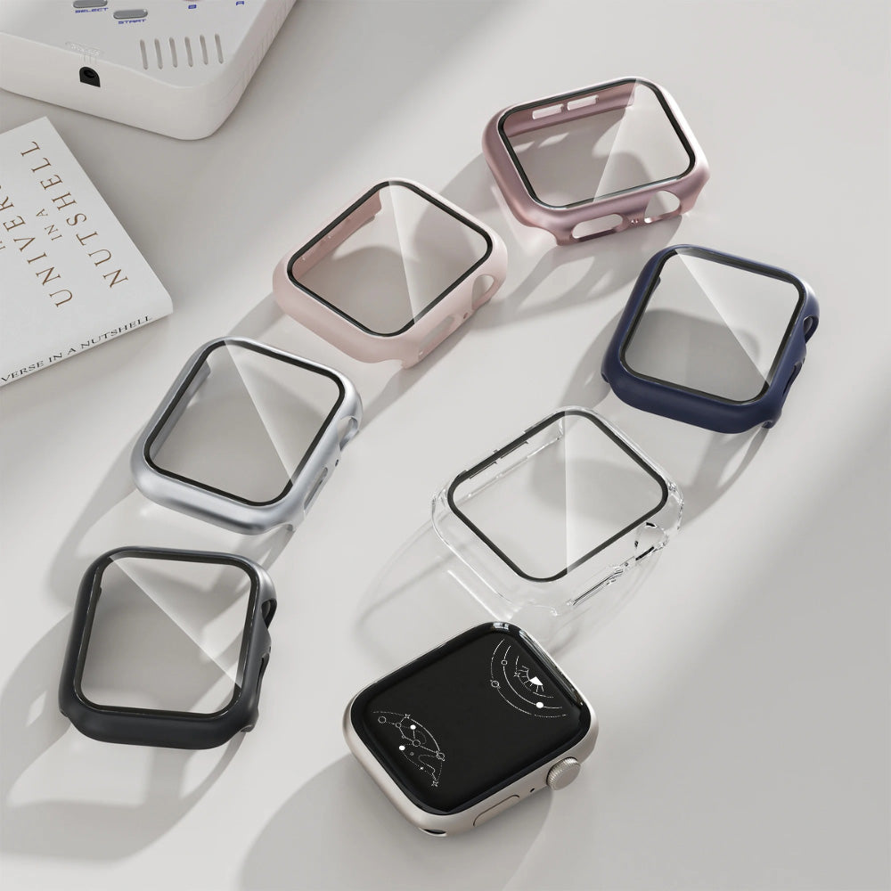 Fleo Hartglas-Schutzhülle für Apple Watch Series 10