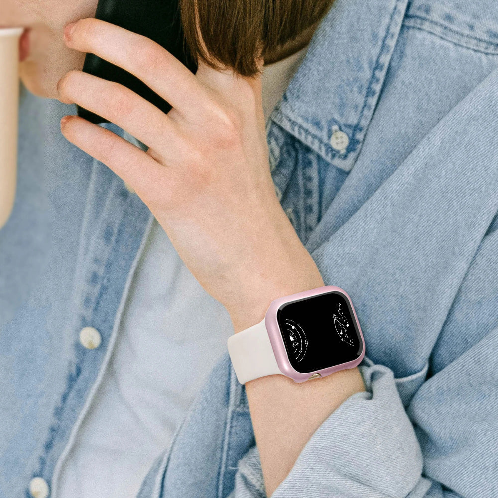 Fleo Hartglas-Schutzhülle für Apple Watch Series 10