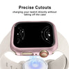 Fleo Hartglas-Schutzhülle für Apple Watch Series 10