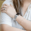 Intereo Edelstahl Armband für Fitbit Charge