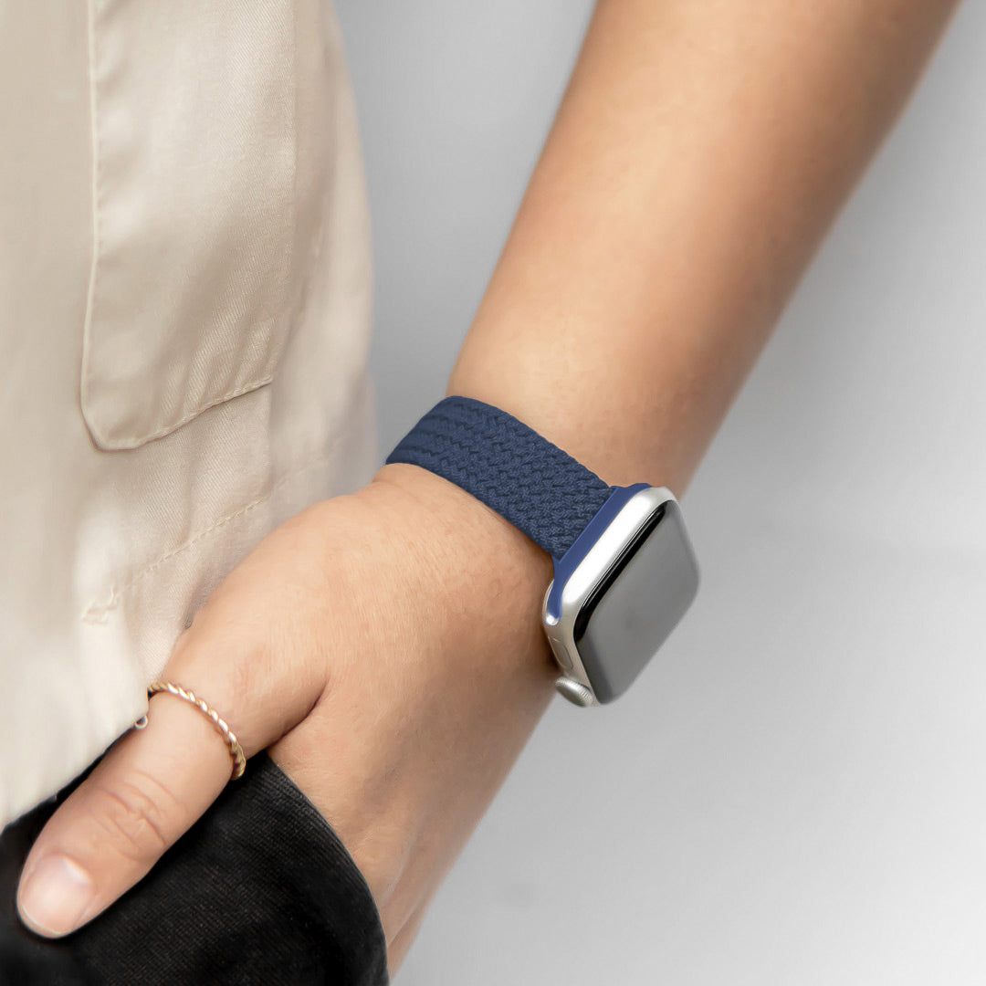 Agnovi Geflochtenes Elastisches Schlaufen Armband