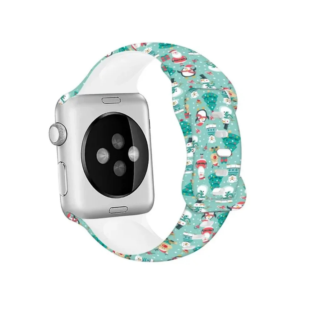 Niveus Festliches Weihnachts Silikon Armband