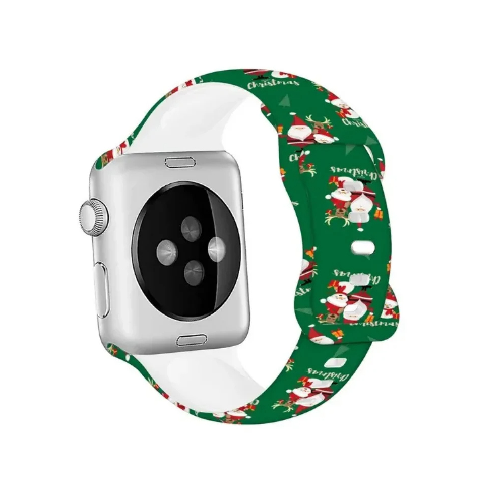 Niveus Festliches Weihnachts Silikon Armband