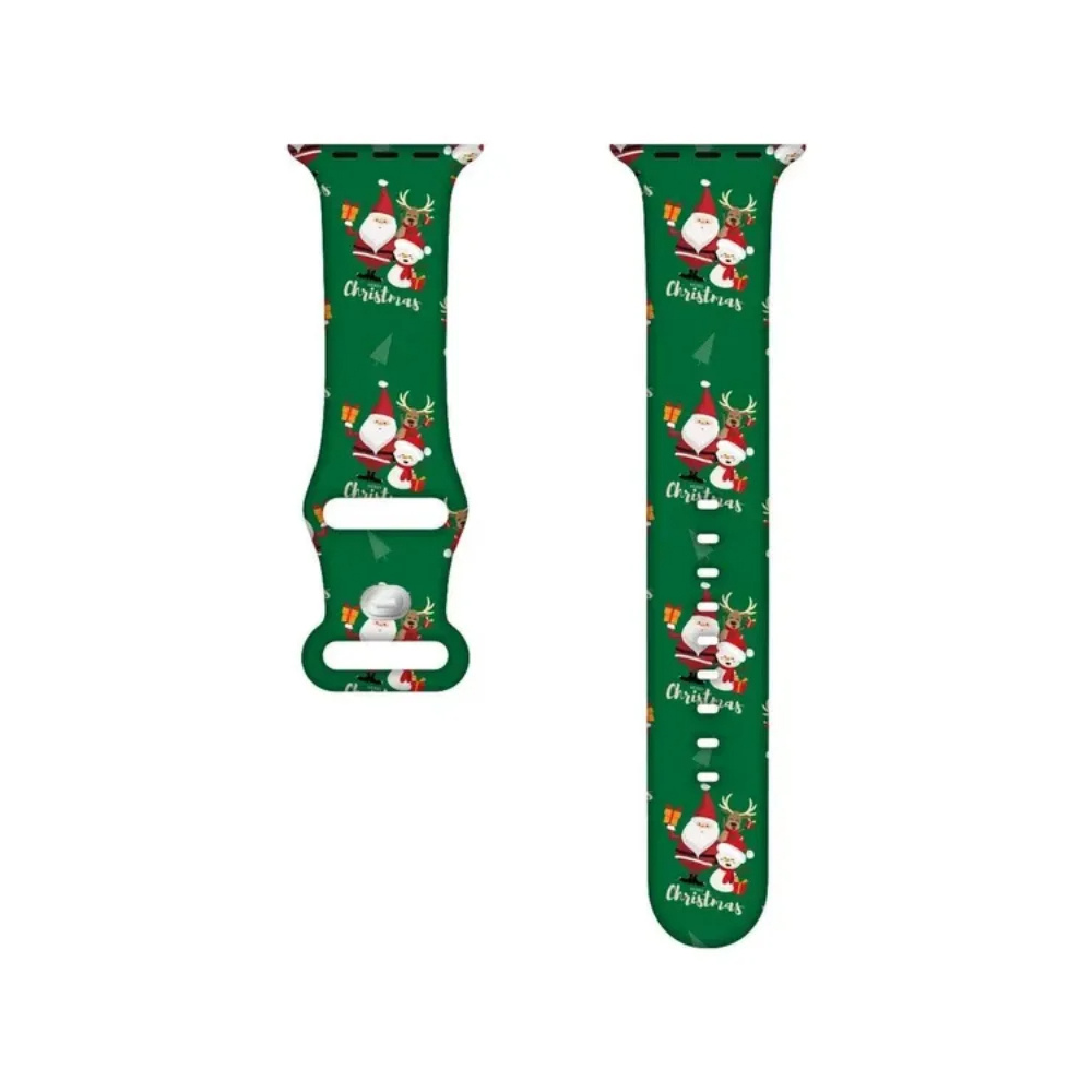 Niveus Festliches Weihnachts Silikon Armband