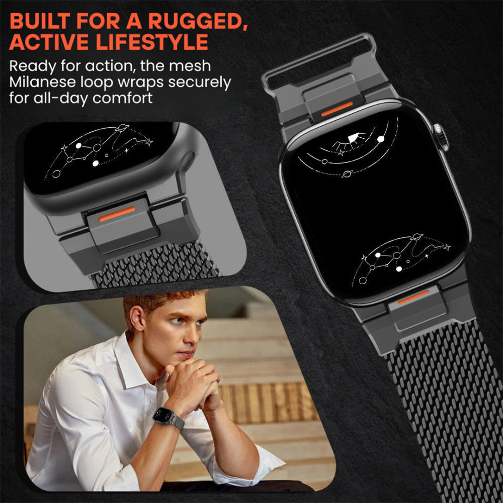 Noceo Magnetic Milanese Steel Band - Astra Straps