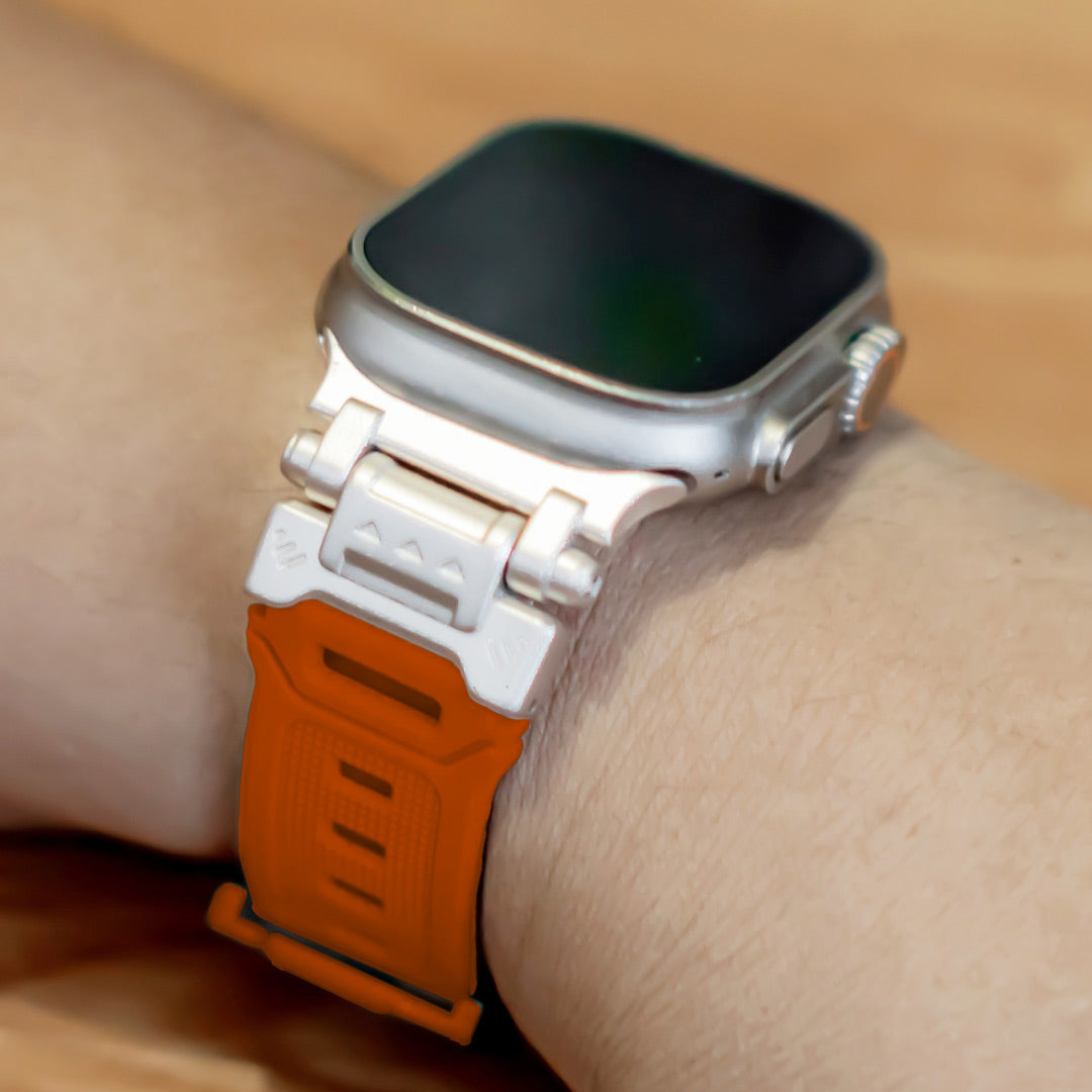 Venio Silikon Robust Metall-Armband