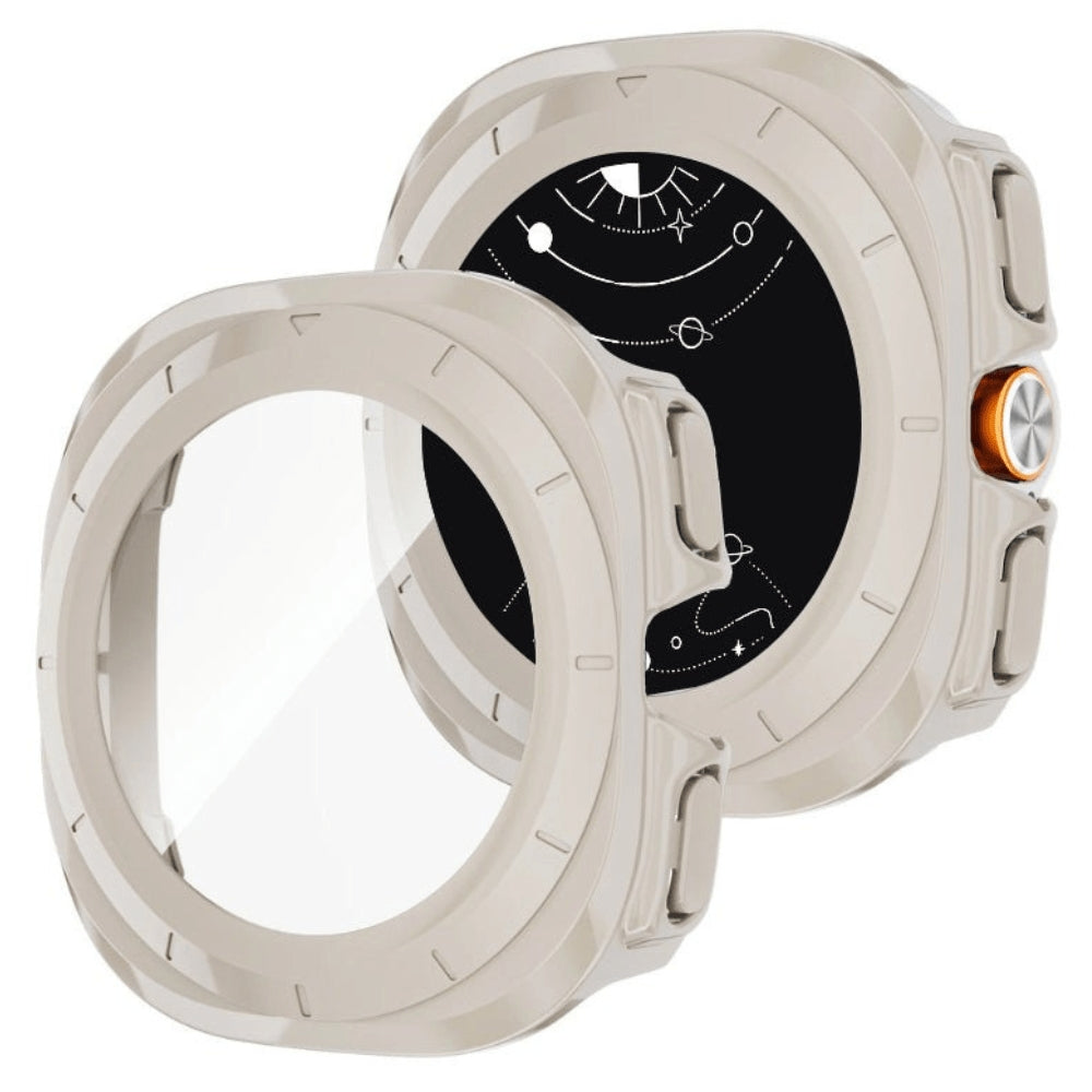 Puchre Bumper Case With Glass Screen Protector For Galaxy Watch Ultra - Astra Straps