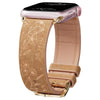 Satura Engraved Flower Silicone Band - Astra Straps