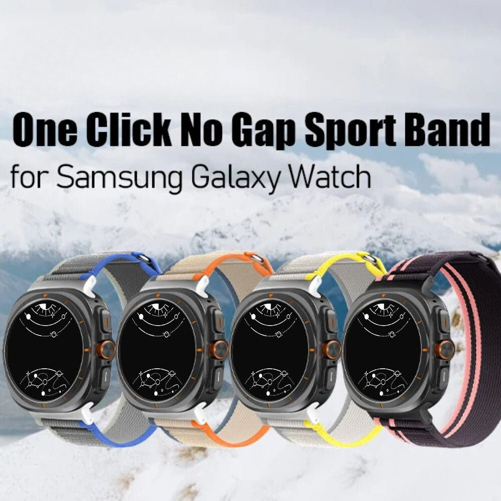Trellum Nylon Loop Armband für Galaxy Watch Ultra