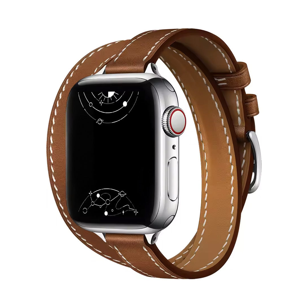 Fulgeo Double Tour Leder Armband
