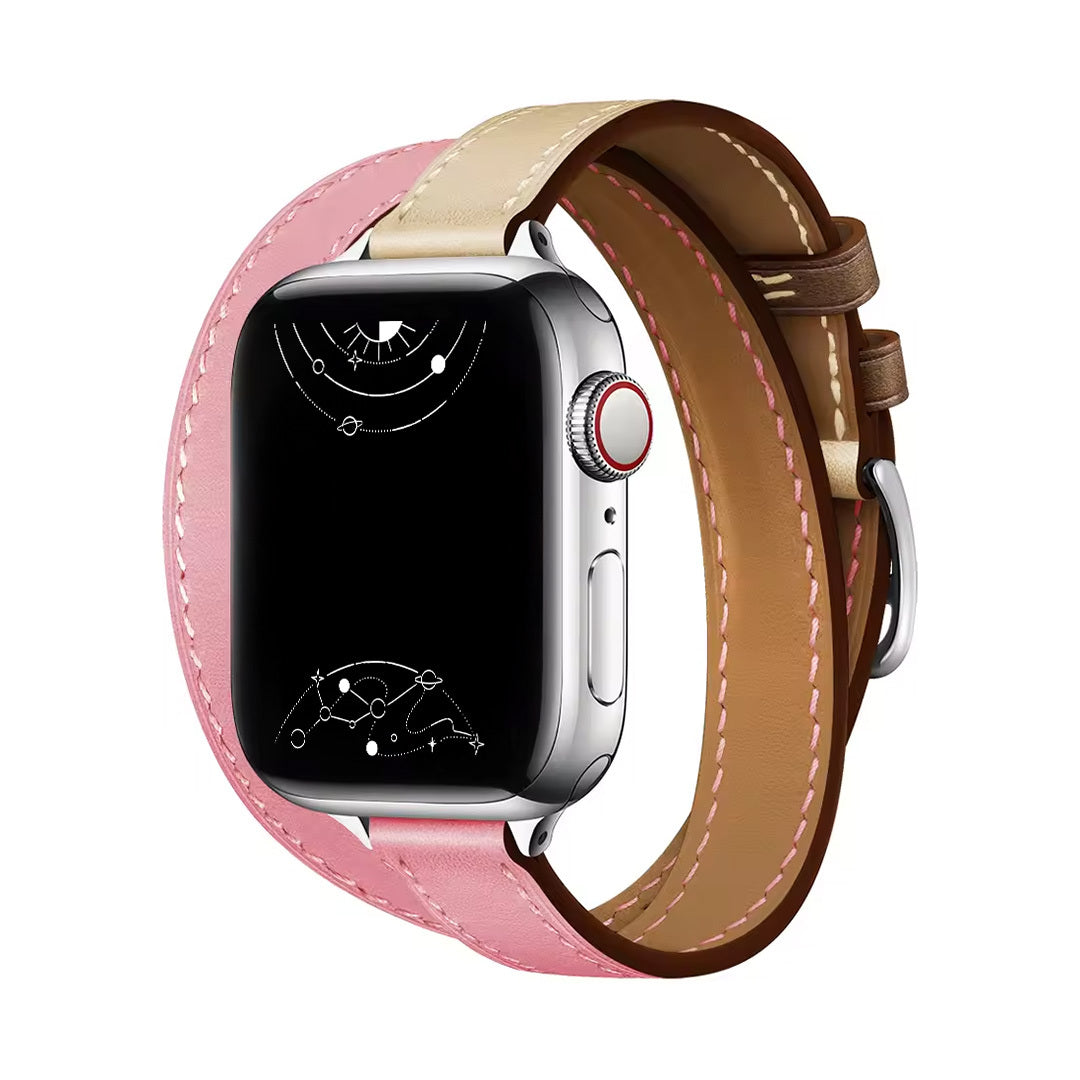 Fulgeo Double Tour Leder Armband