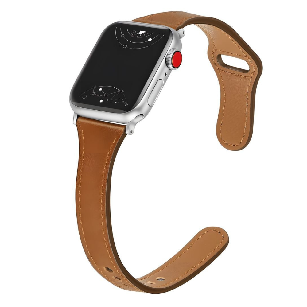Adamo Schlankes Armband Aus Echtem Leder
