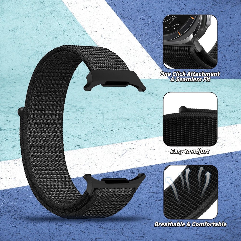 Advoco Nylon-Schlaufen Armband für Galaxy Watch Ultra