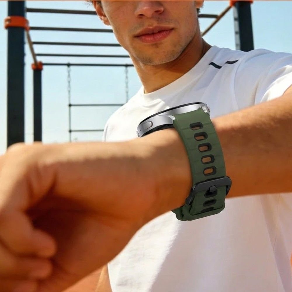 Aeris Duo - Tone Silicone Sport Watch Band - Astra Straps